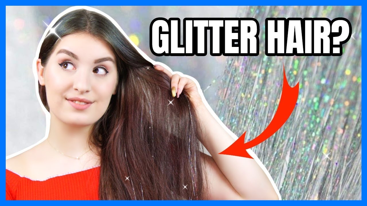 DIY FAIRY (MERMAID) HAIR! HOLO TINSEL HAIR EXTENSIONS AT HOME