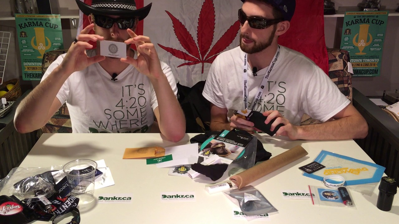 Swag Bag Unboxing Karma Cup 2016