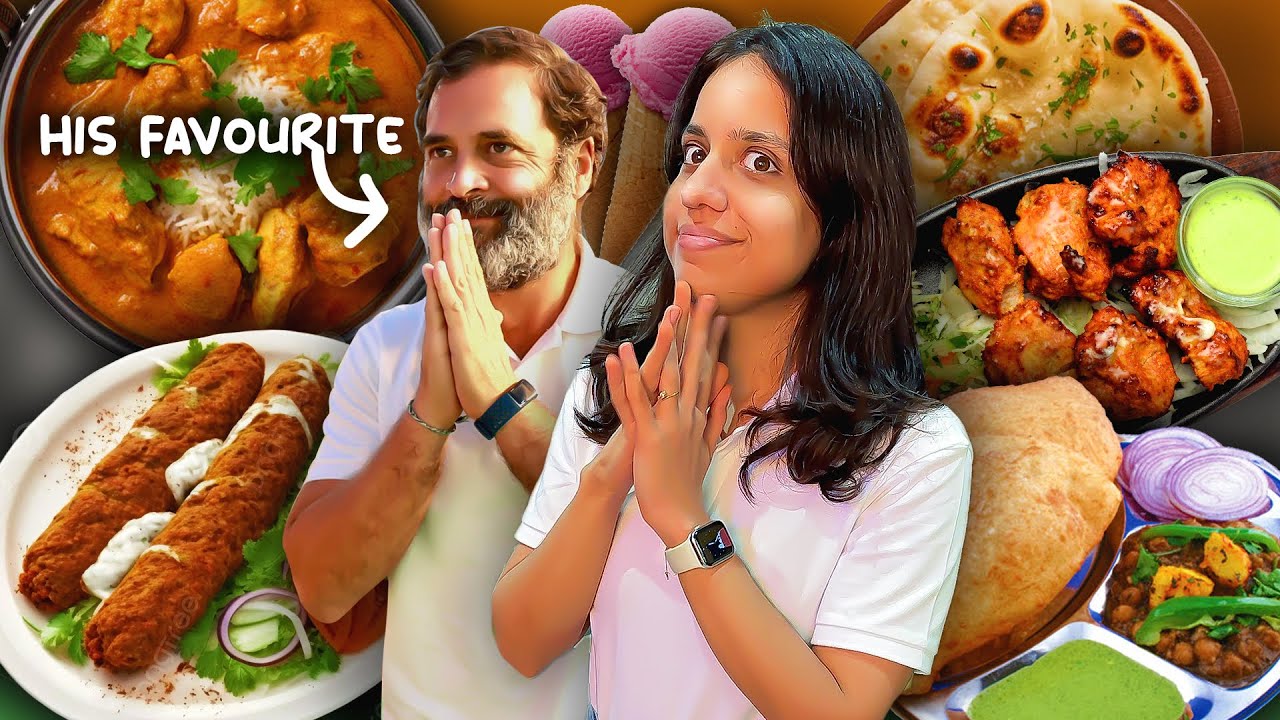 I Ate Like Celebrity RAHUL GANDHI For 24 Hours 😱 | Food Challenge