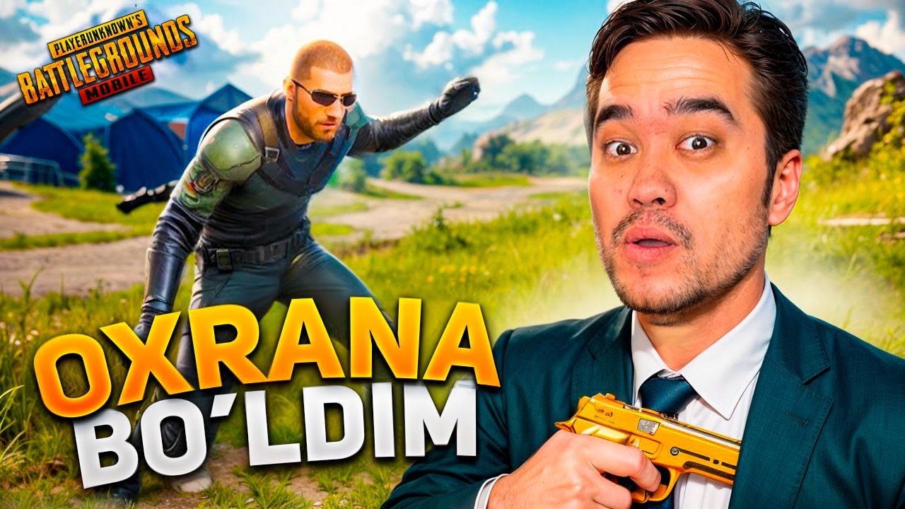BOTGA OXRANA BO'LDIM TOP 1 GACHA BORAMIZ PUBG MOBILE