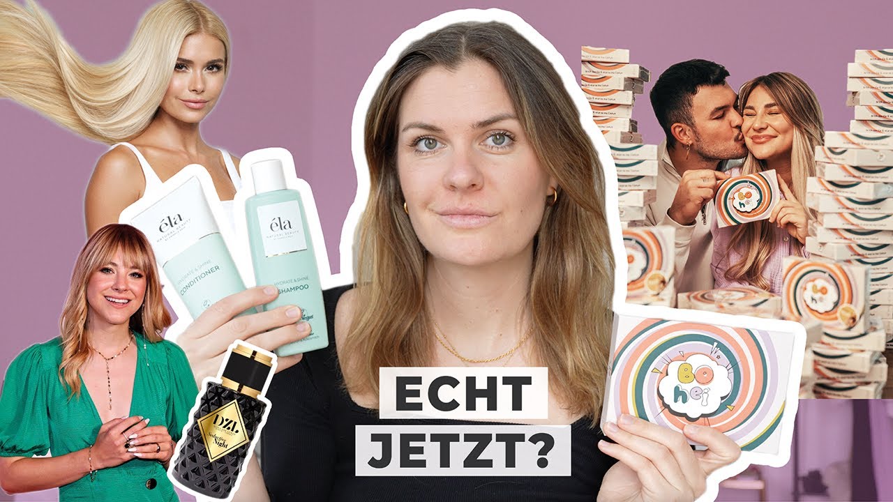 Ich teste INFLUENCER PRODUKTE  von Ana Johnson, Pamela Reif & Diana zur Löwen