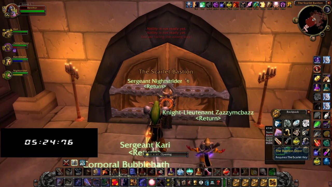 Stratholme Live - Speedrun 10m17s