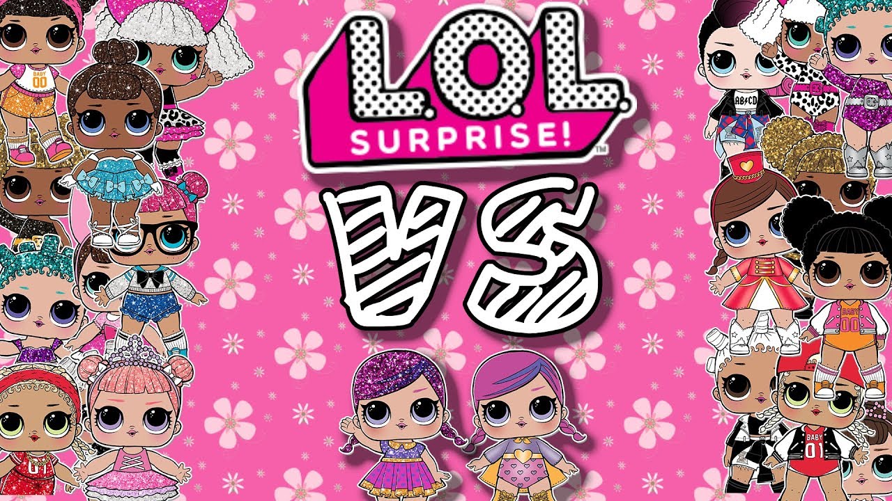 FULL COLLECTION OF LOL SURPRISE GLITTER SERIES - SERIES 1 WITH RARES AND ULTRA RARES