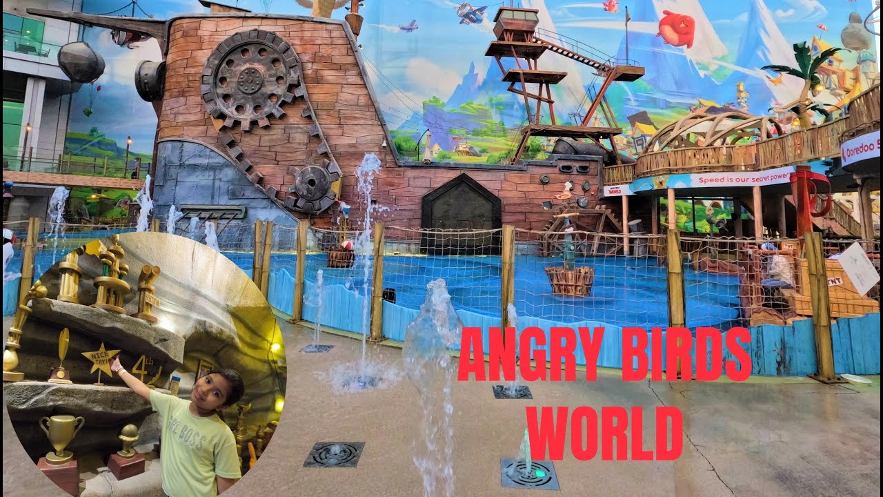 Exploring Angry Birds World Qatar | Doha Festival City