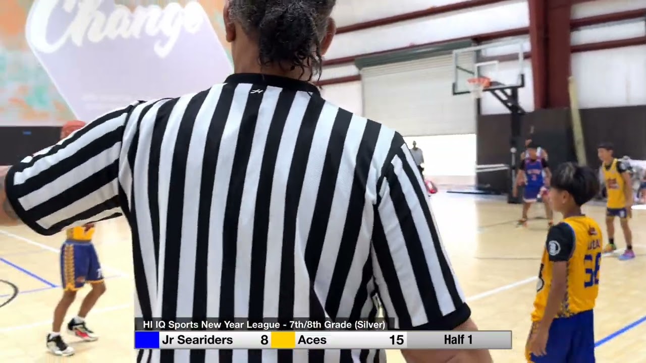 Jr Seariders vs Aces - 1/17/26 (HI IQ Sports New Year League - 7th/8th Grade Silver)