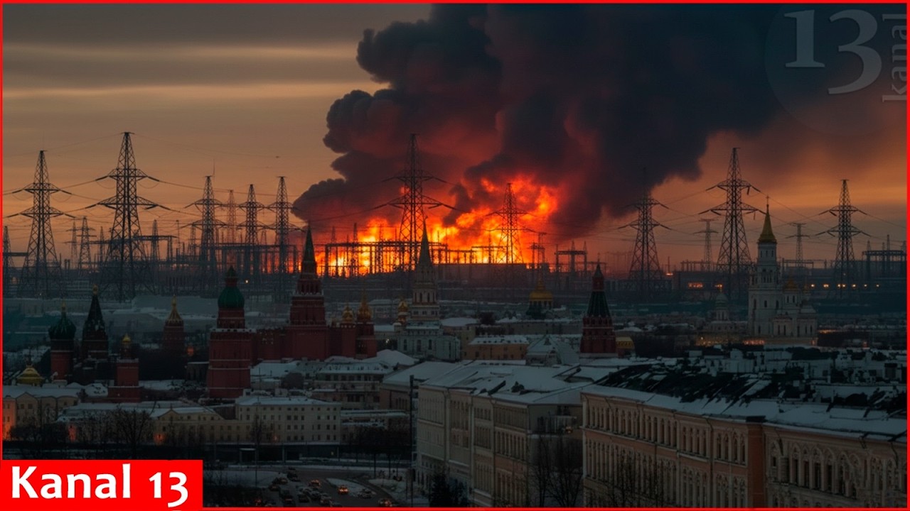 Ukraine strikes plunge Moscow into darkness and blackout; catastrophic situation in Russian capital