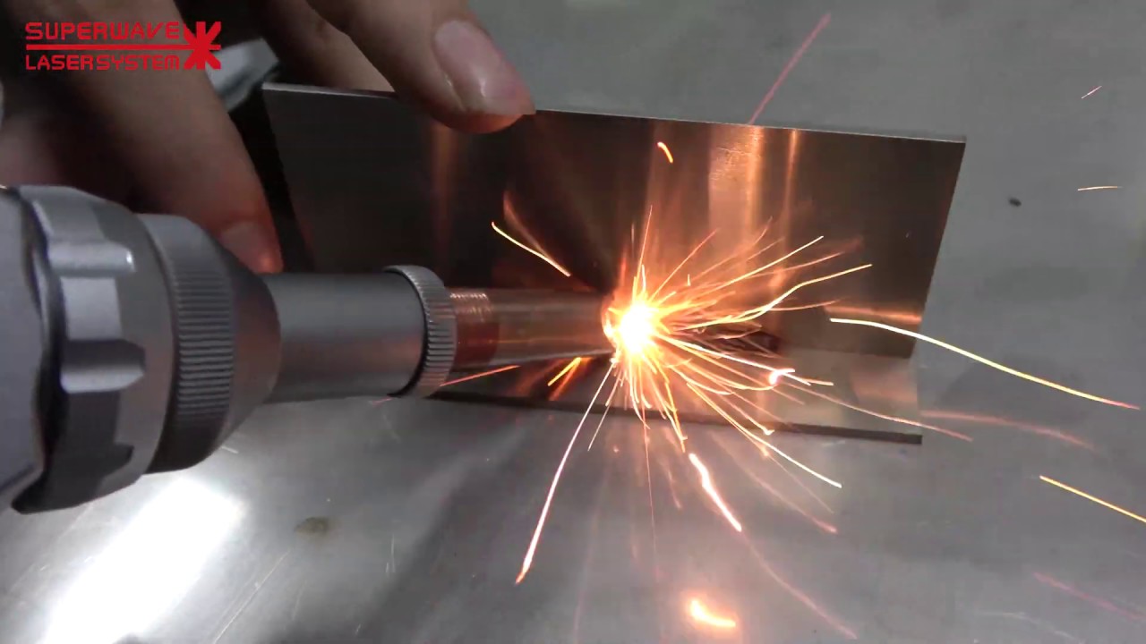 1000W CW fiber laser welding machine handheld head laser welder