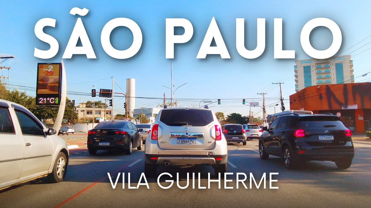 🇧🇷 Vila Guilherme • Zona Norte de São Paulo 4K