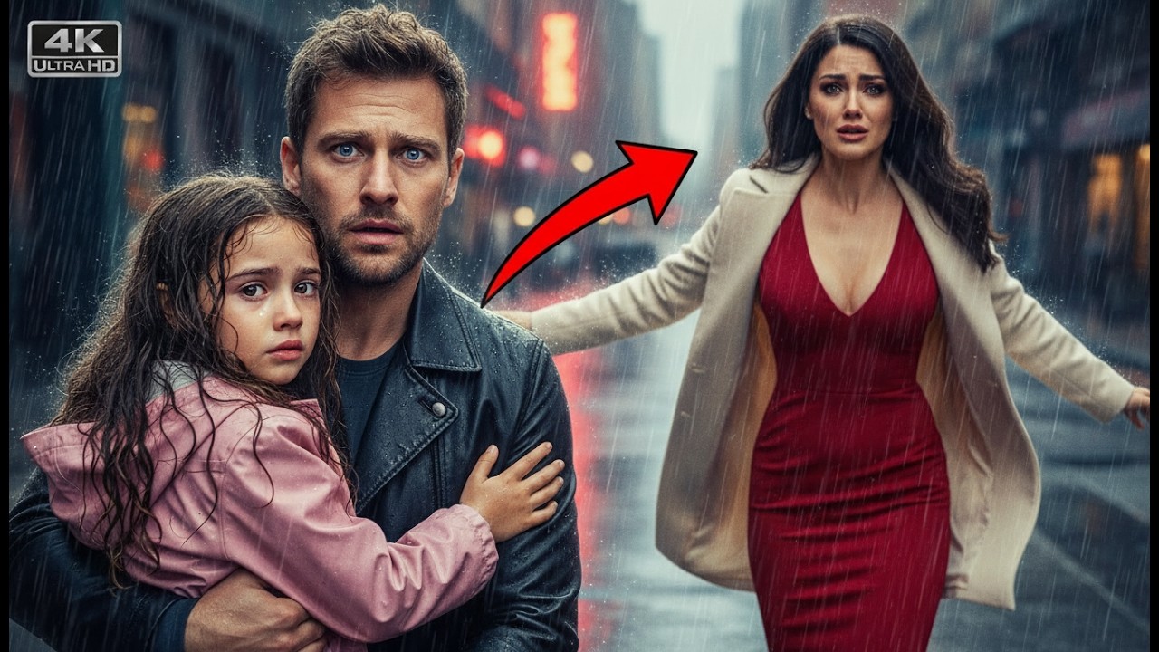 Single Dad Saves Lost Girl in Rain — Billionaire Mom Reveals Shocking Truth