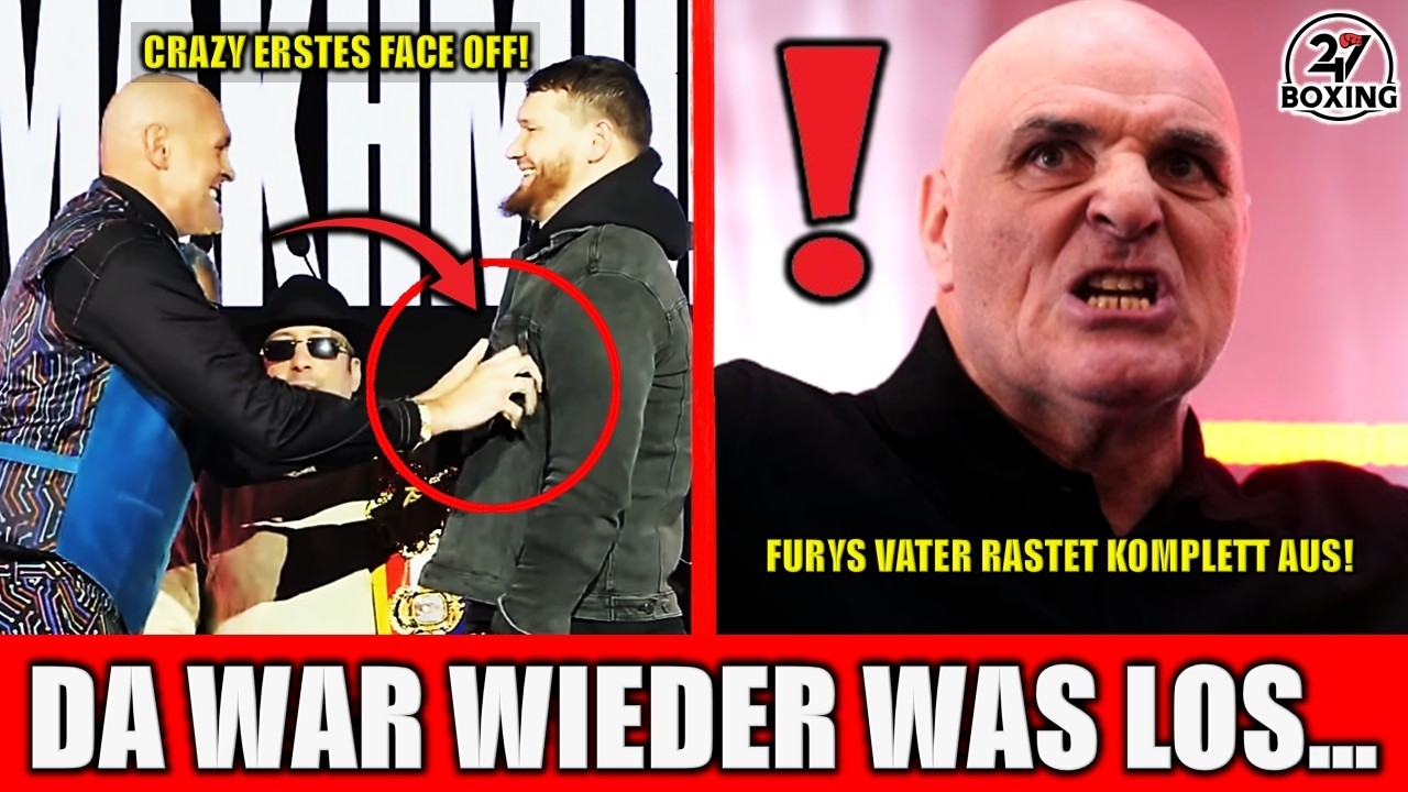 Tyson Fury geht OHNE TRAINER in den KAMPF!  Sein Vater rastet aus bei PK gegen Makhmudov! 247 Boxing