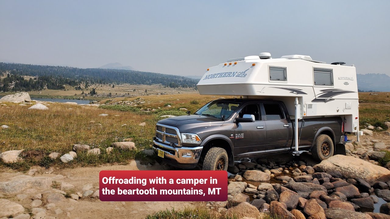 Offroading with a truck camper | Northern Lite 9-6 QLE | full time truck camping