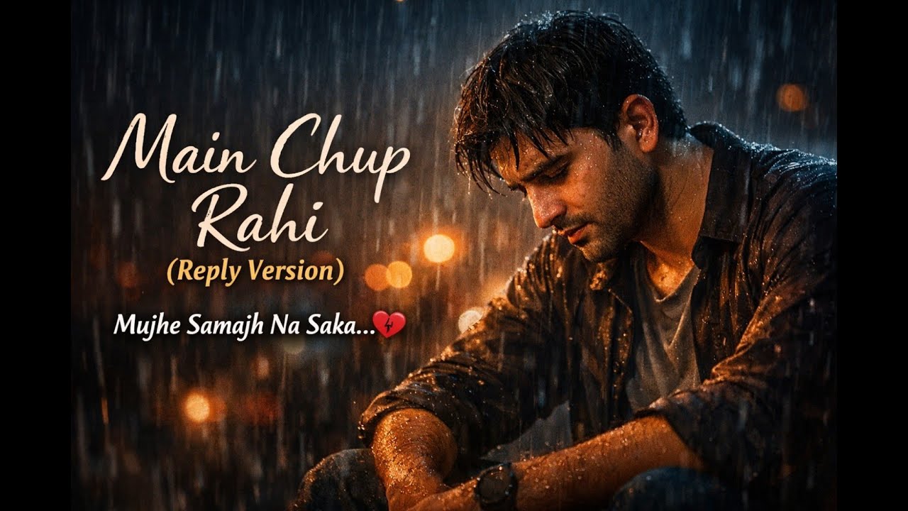 Main Chup Rahi (Reply Version) | Male POV | Sad Romantic Hindi Song | Emotional Breakup Song