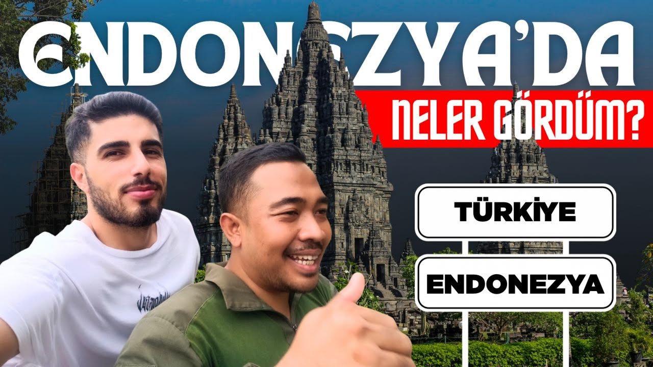 Endonezyada Neler Gördüm? | PART 1🇲🇨