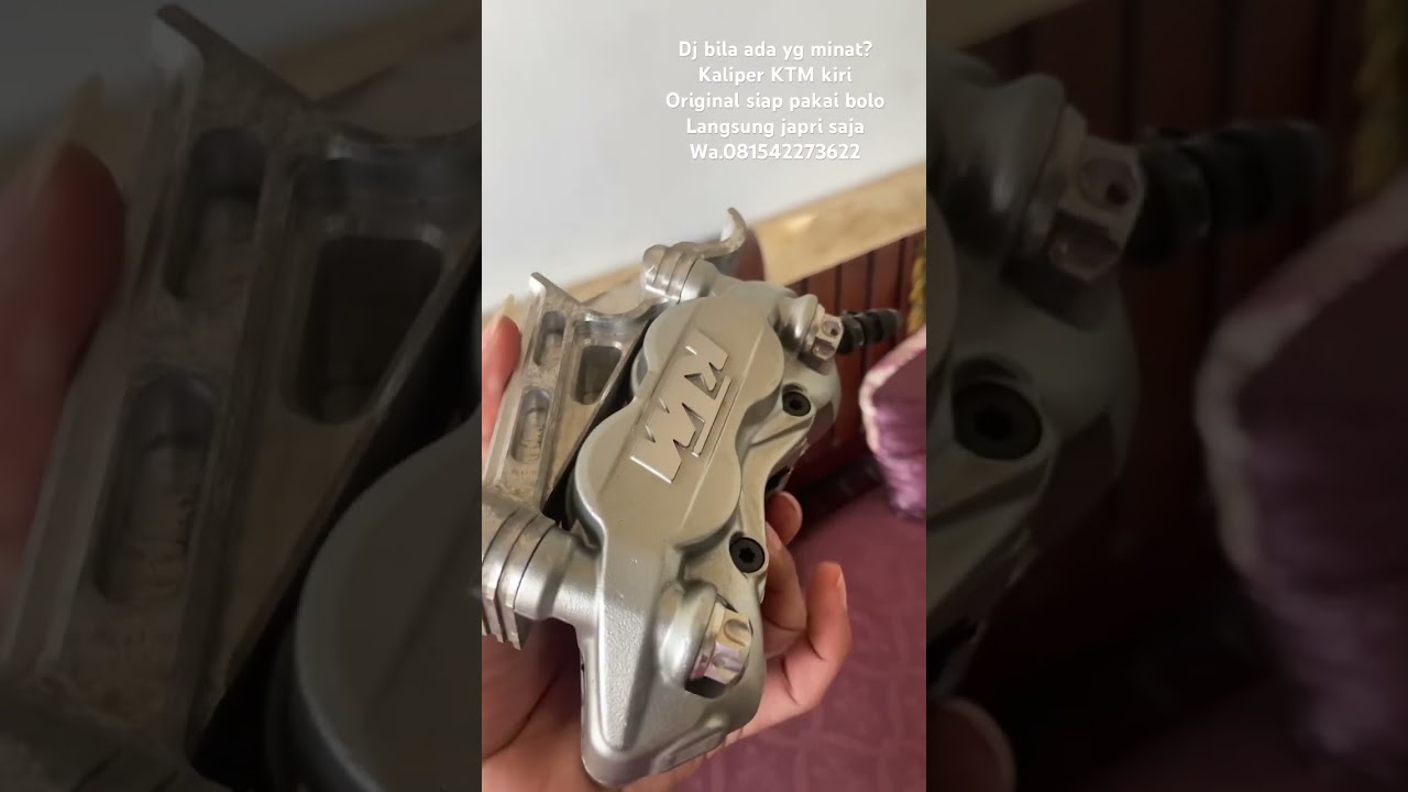 Dj kaliper ktm kiri Original langsung japri saja? 