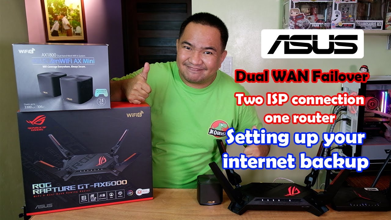 ASUS Dual WAN: настройка и тестирование резервного копирования через Интернет | JK Chavez