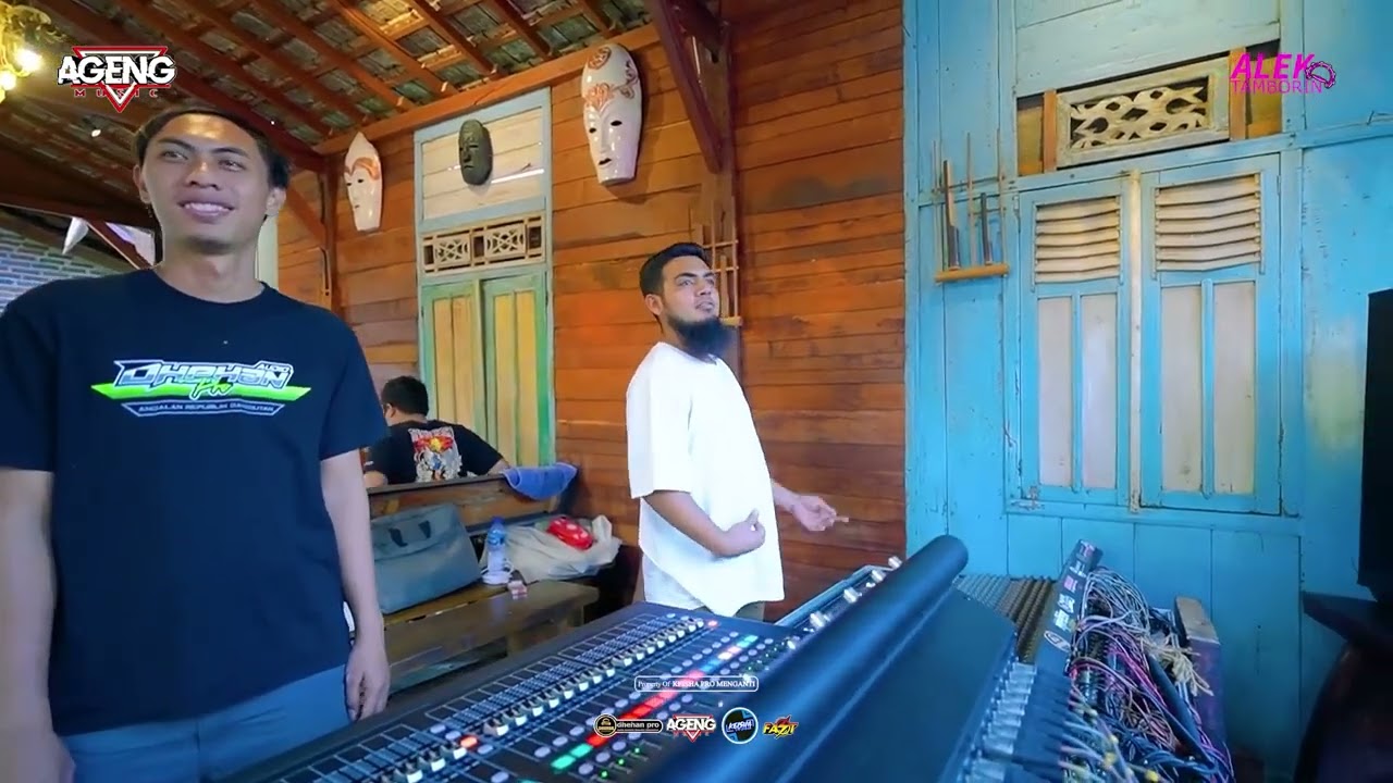 Cek sound ageng musik CINTA SEGITIGA