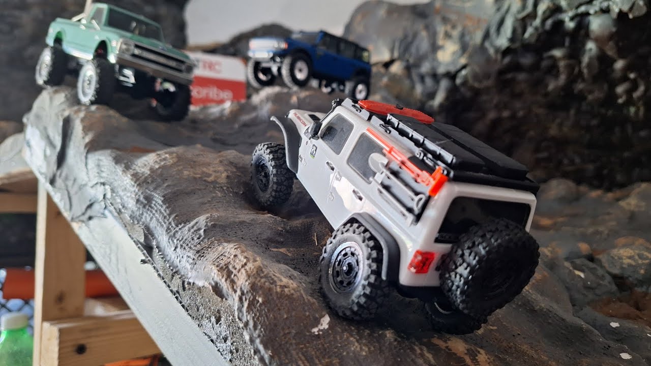 💧Drop n A Bucket: E7🪣🔥SCX30 🚙 JLU on the BIG mountain🪨 Goal unlock 🔑 