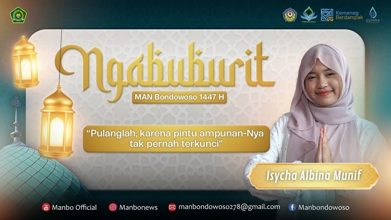 🔴 Ngabuburit #day17 || Isycha Albina Munif || Pulanglah, pintu ampunan-Nya tak pernah terkunci