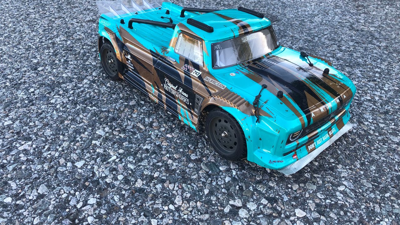 Arrma Infraction Mega 34/50 Mamba X esc 2400kv How fast & is the vendetta faster 104 mph