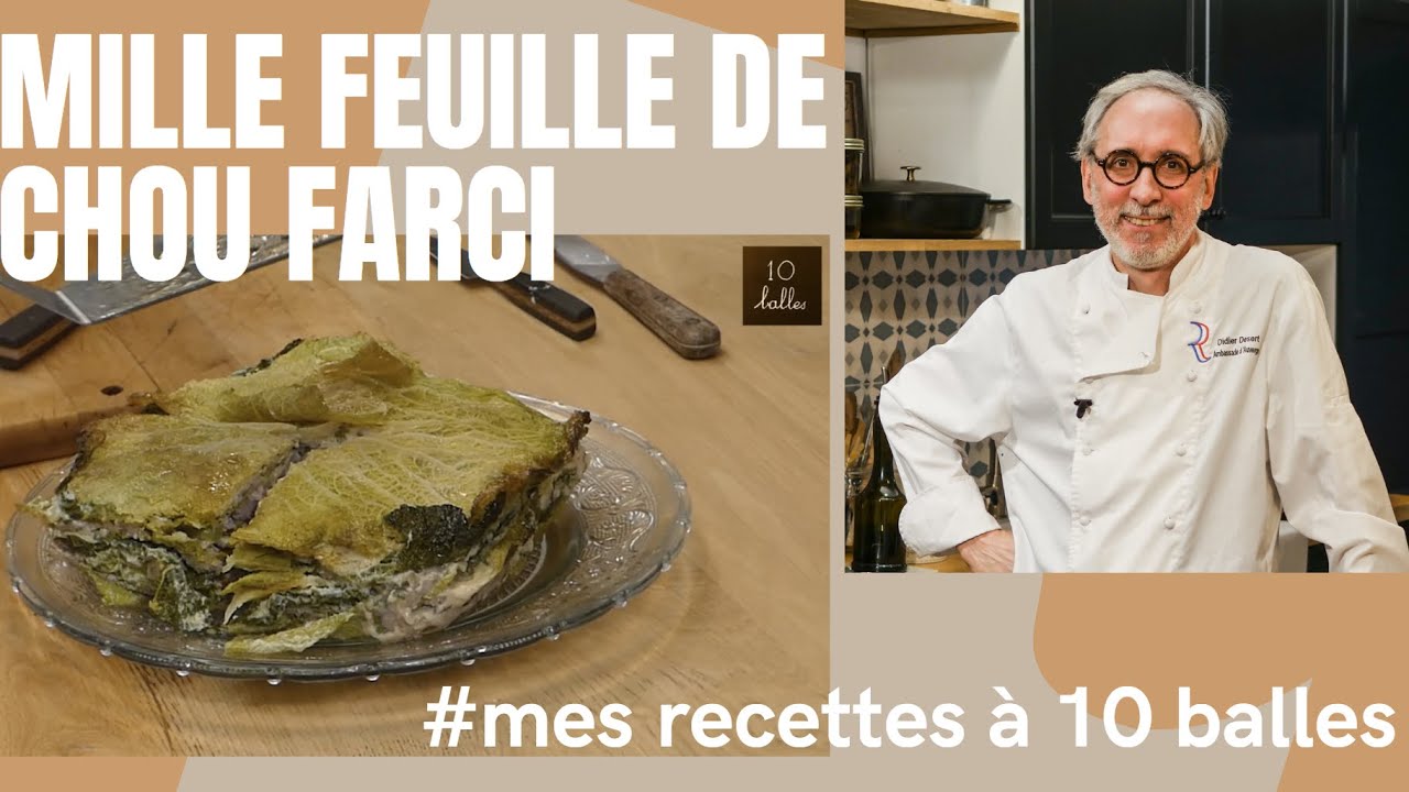 Le véritable millefeuille de chou farci auvergnat, facile à faire