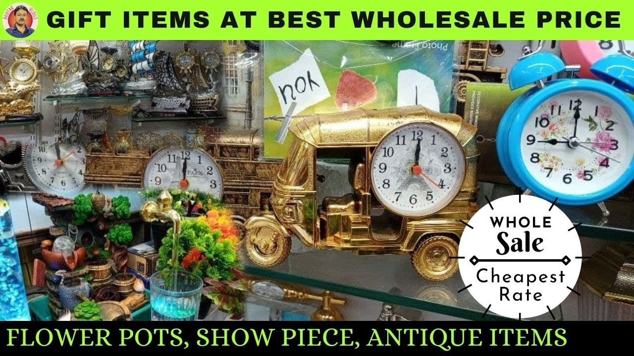 Best Price Gift Items Wholesale Store in Kolkata | Show Piece, Artificial Flowers at Cheapest Price