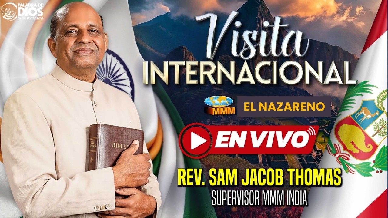 Visita Especial desde India | Rev. Sam Jacob | MMM Vitarte | Movimiento Misionero Mundial