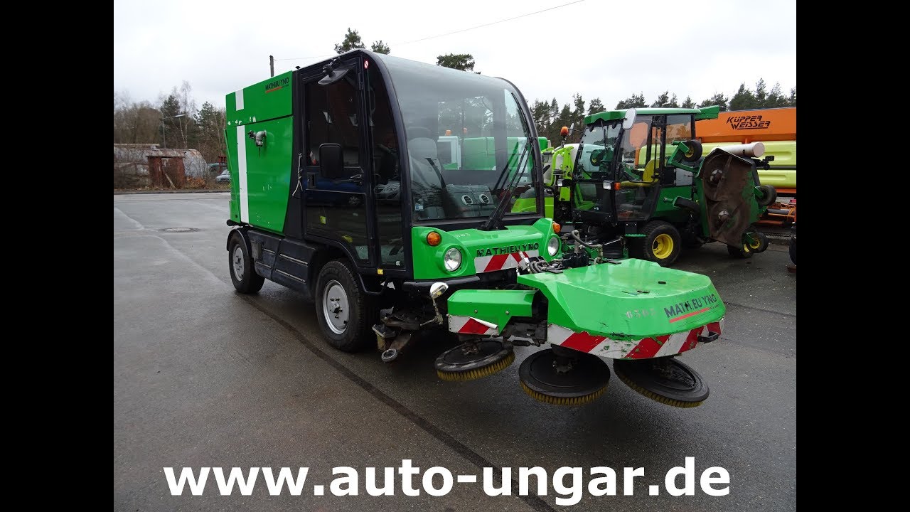 Mathieu Yno Azura 2 / Aquazura Scheuersaugmaschine f&uuml;r den Au&szlig;enbereich www.auto-ungar.de