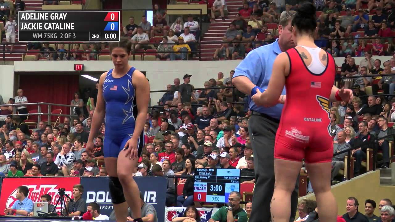 75kg Finals (2 of 2), Adeline Gray, New York AC vs Jackie Cataline, Titan Mercury WC