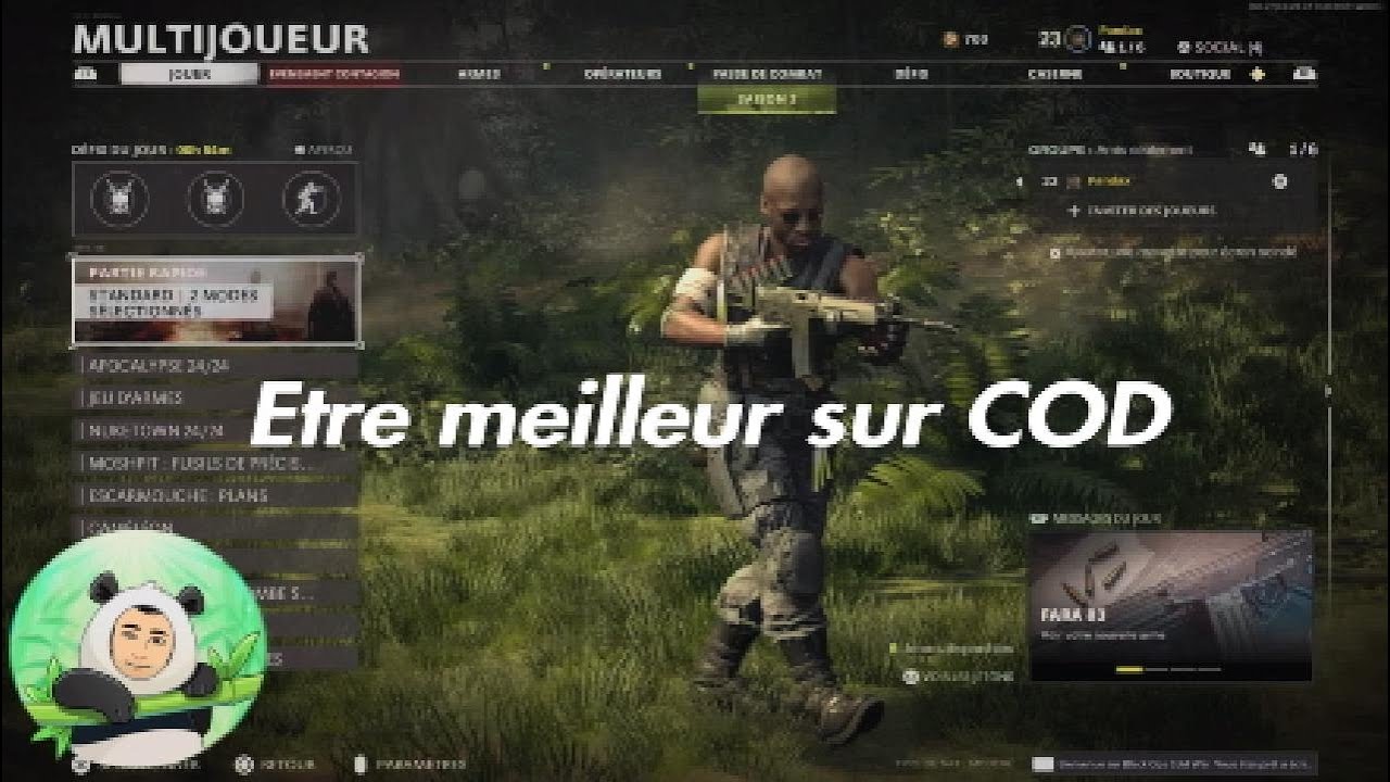 Optimiser ses paramètre COD Cold War !!