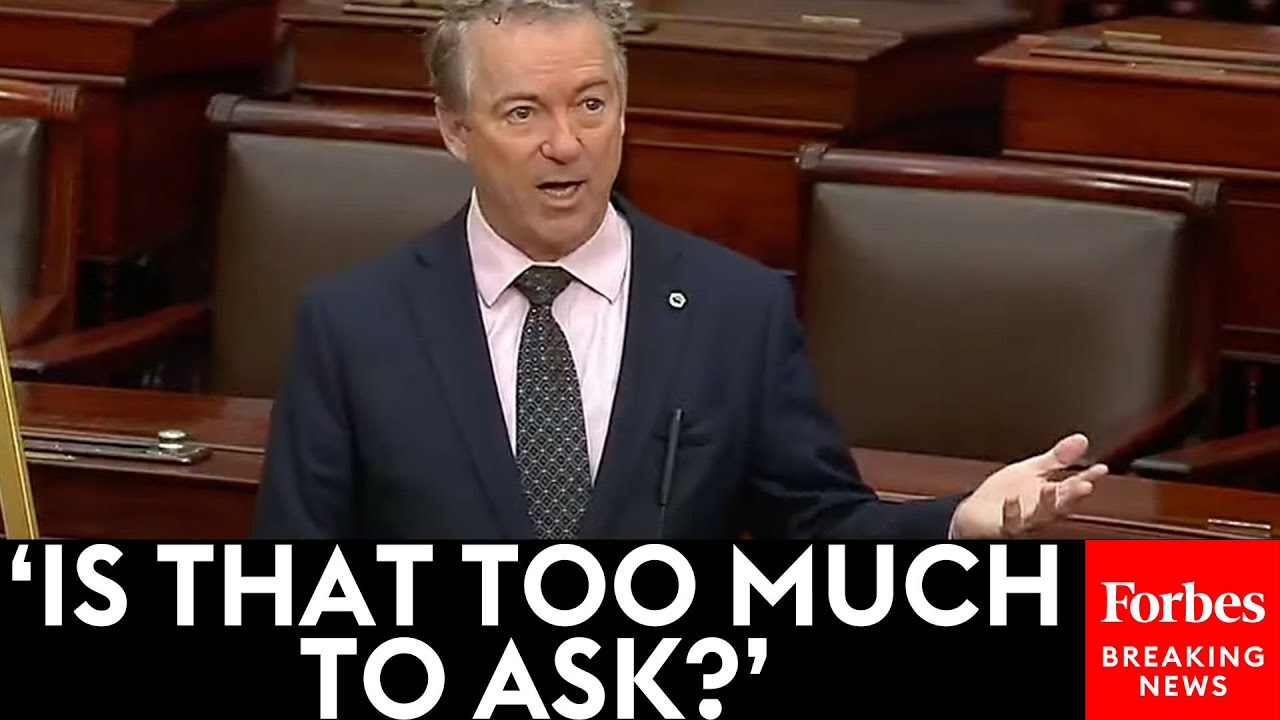 BREAKING: Rand Paul Promotes Amendment To End Aid To Palestinian Govts Unless They Recognize Israel