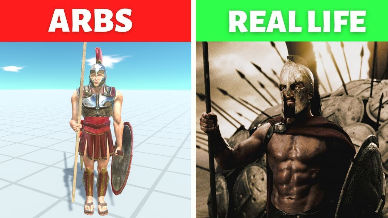 ANCIENT HUMANS vs REAL LIFE - ARBS vs REAL LIFE - Animal Revolt Battle Simulator