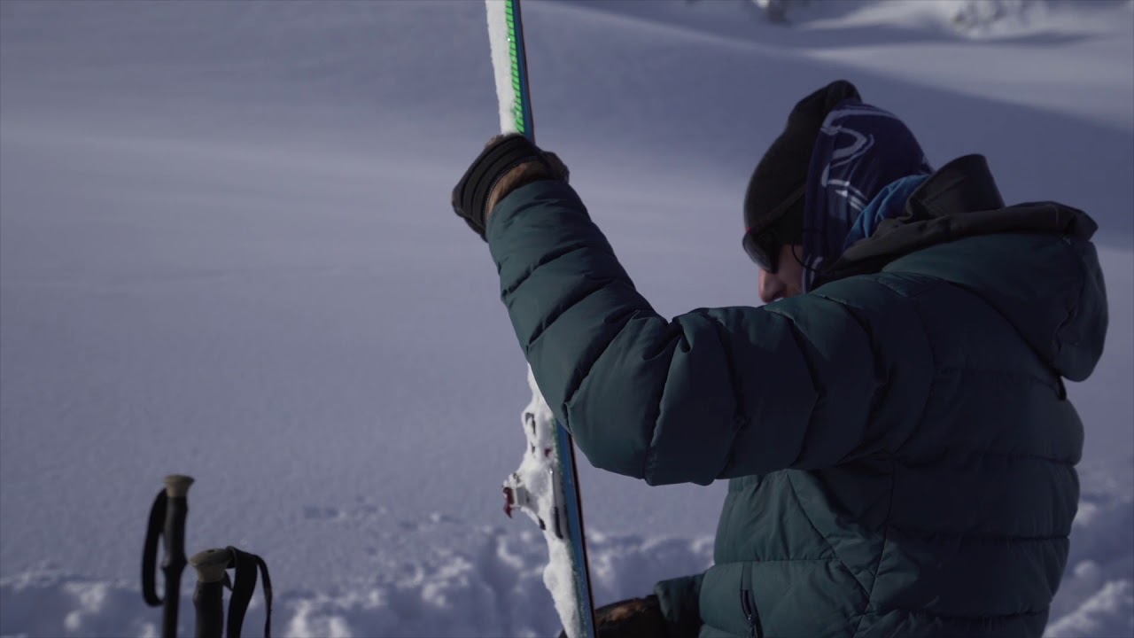 Skiing in the Massif du Trient