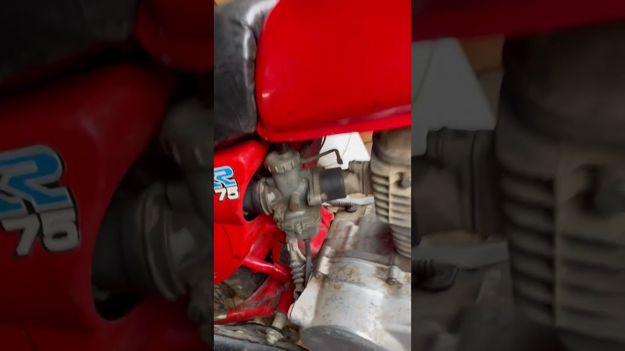 Look at this 1978 all original Honda XR75 vintage dirt bike