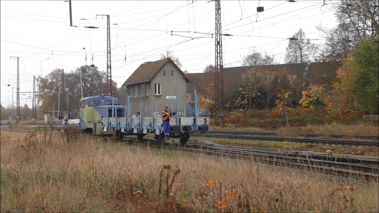 Übergabe an der Zuckerfabrik Anklam