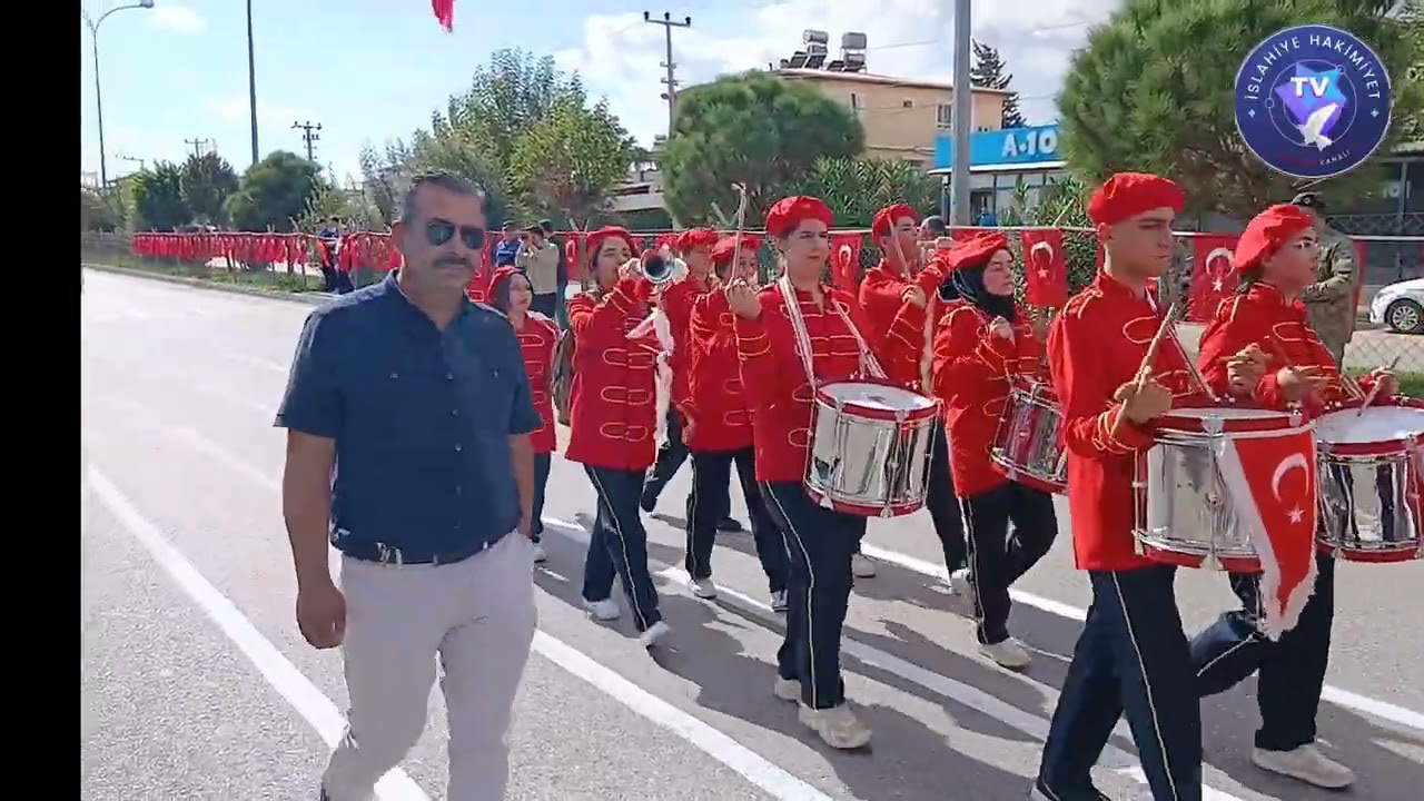 29 EKİM 2025  CUMHURİYET BAYRAMI RESMİ GE&Ccedil;İT T&Ouml;RENİ İSLAHİYE 