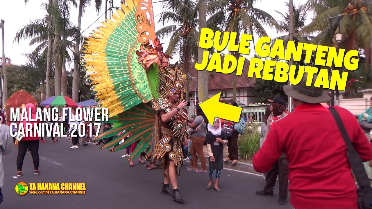 Bule Ikutan Malang Flower Carnival 10 September 2017 Official Full HD part 2