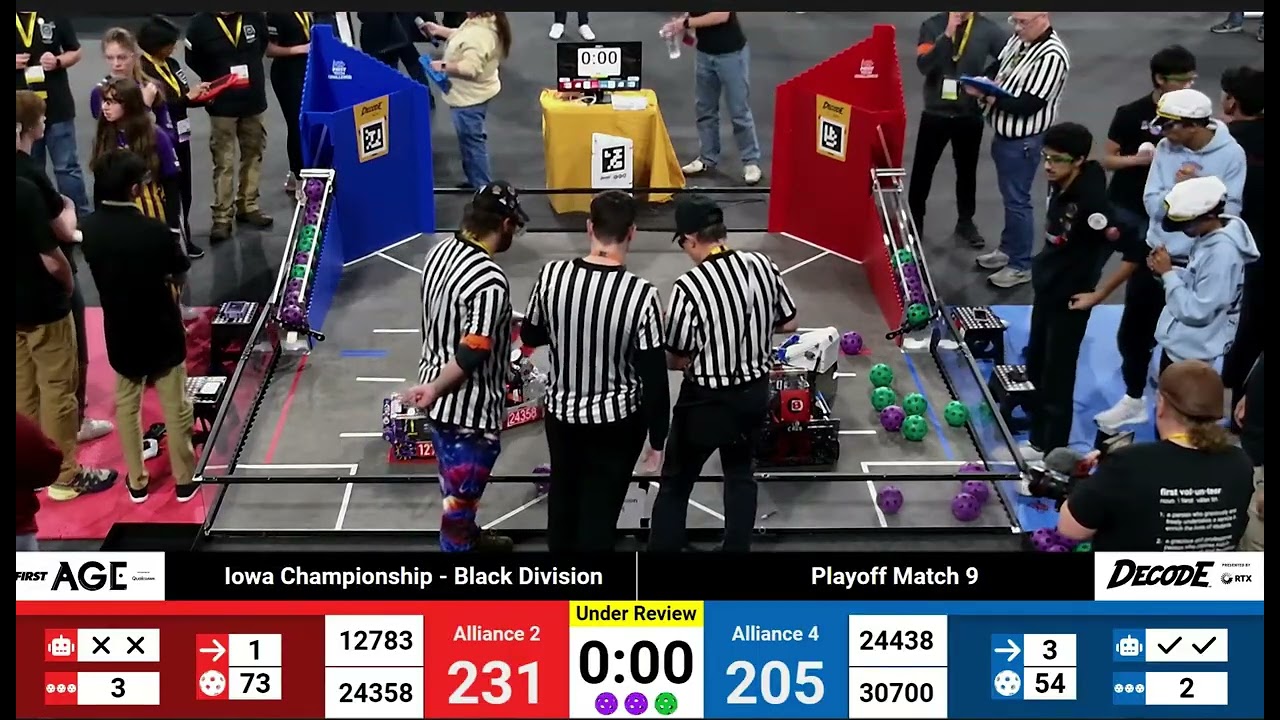 Decode FTC IC PlayOff M9 with purple ragnarok