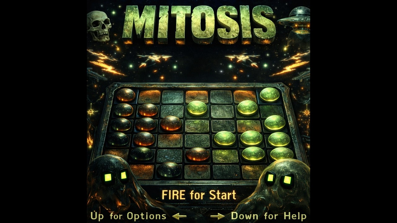 Mitosis - Oric - gameplay