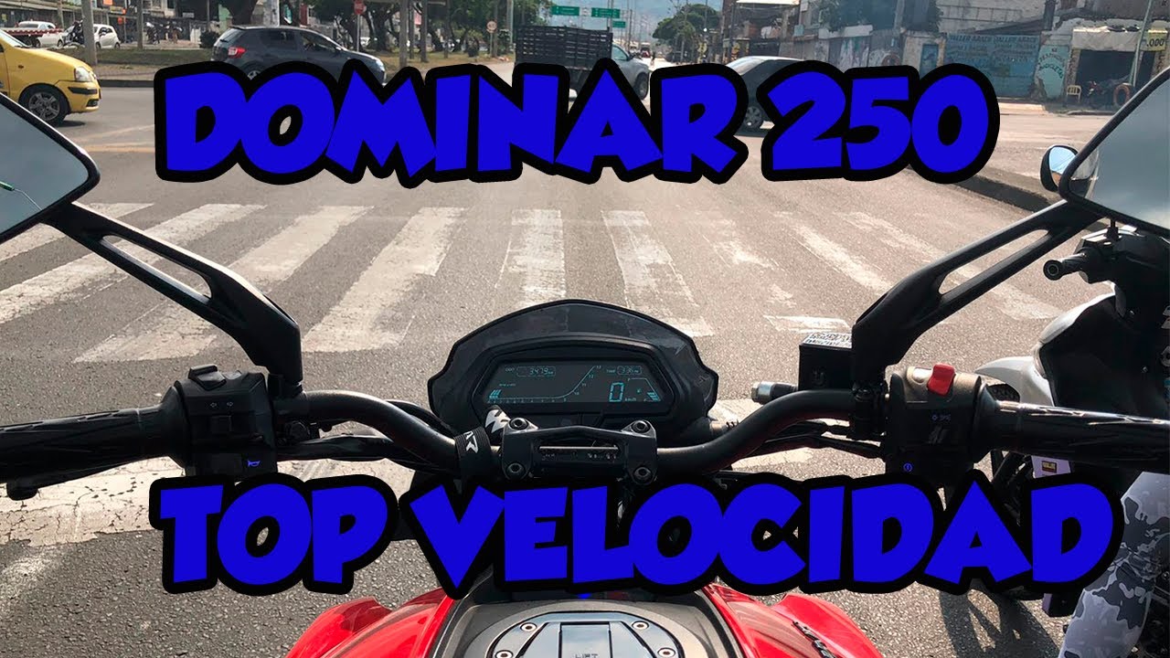 🚨Dominar 250 Máxima Velocidad, Cruzero 💪 No se queda Atrás