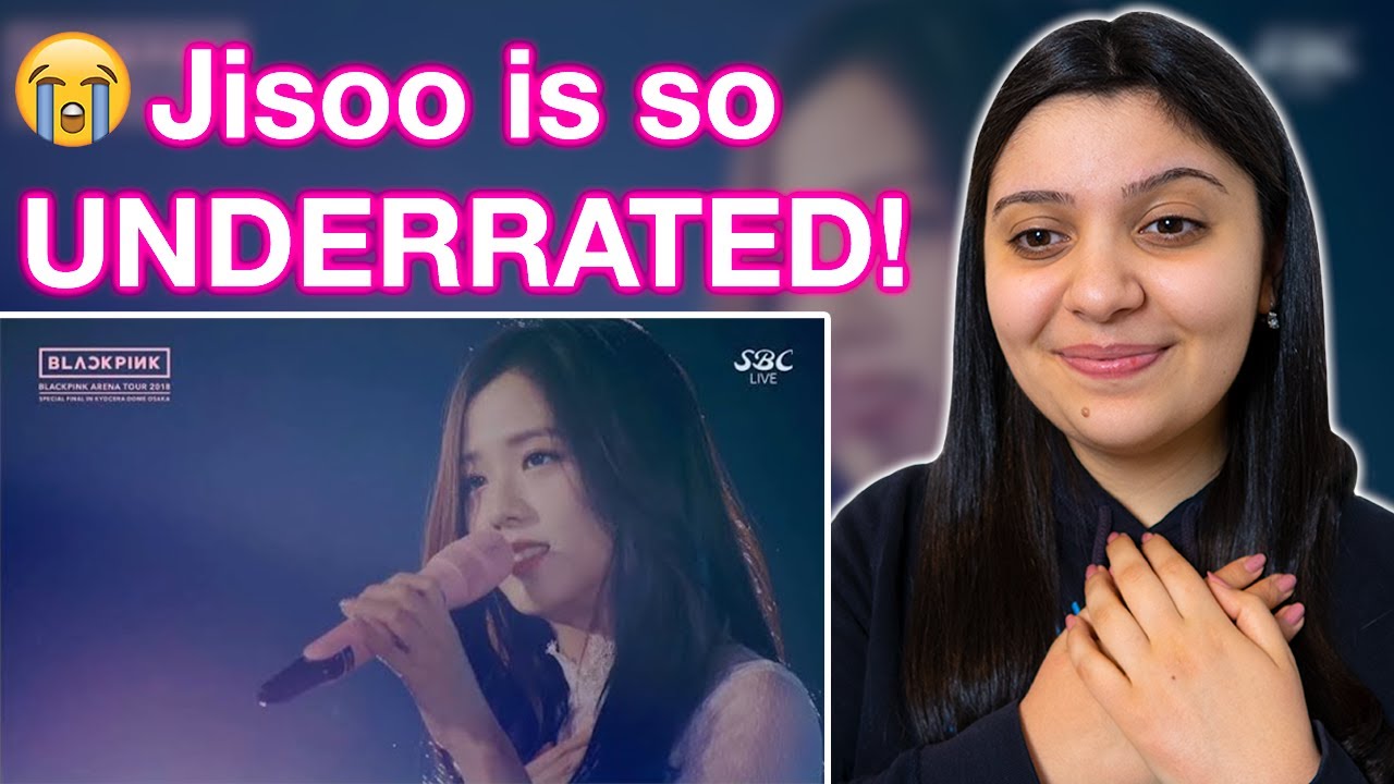 JISOO (BLACKPINK) - YUKI NO HANA (SNOW FLOWER) | 2018 ARENA TOUR IN KYOCERA DOME OSAKA | Reaction!!