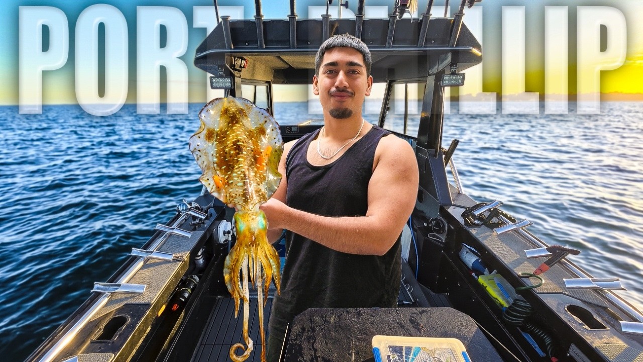 Squid Fishing in Port Phillip Bay is Going CRAZY!!!