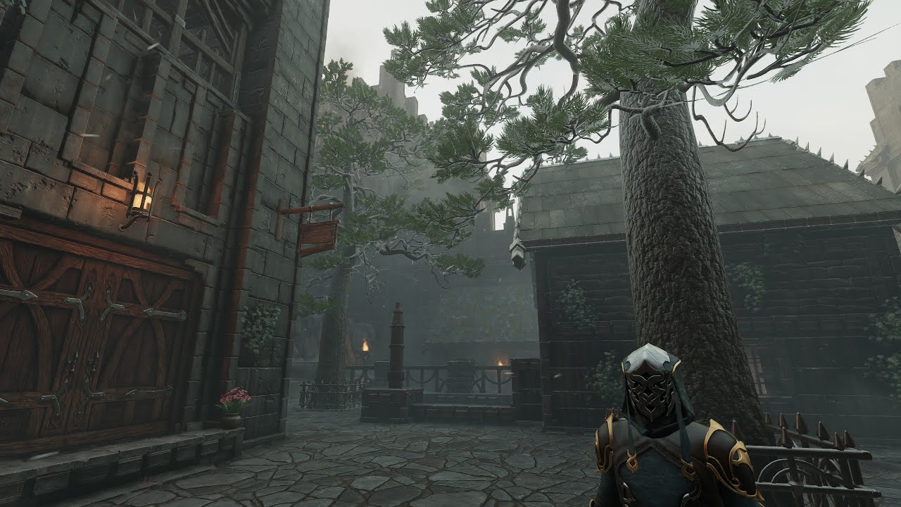 Enshrouded: Rundgang durch den Fertiggestellten & Dekorierten Teil der Feste