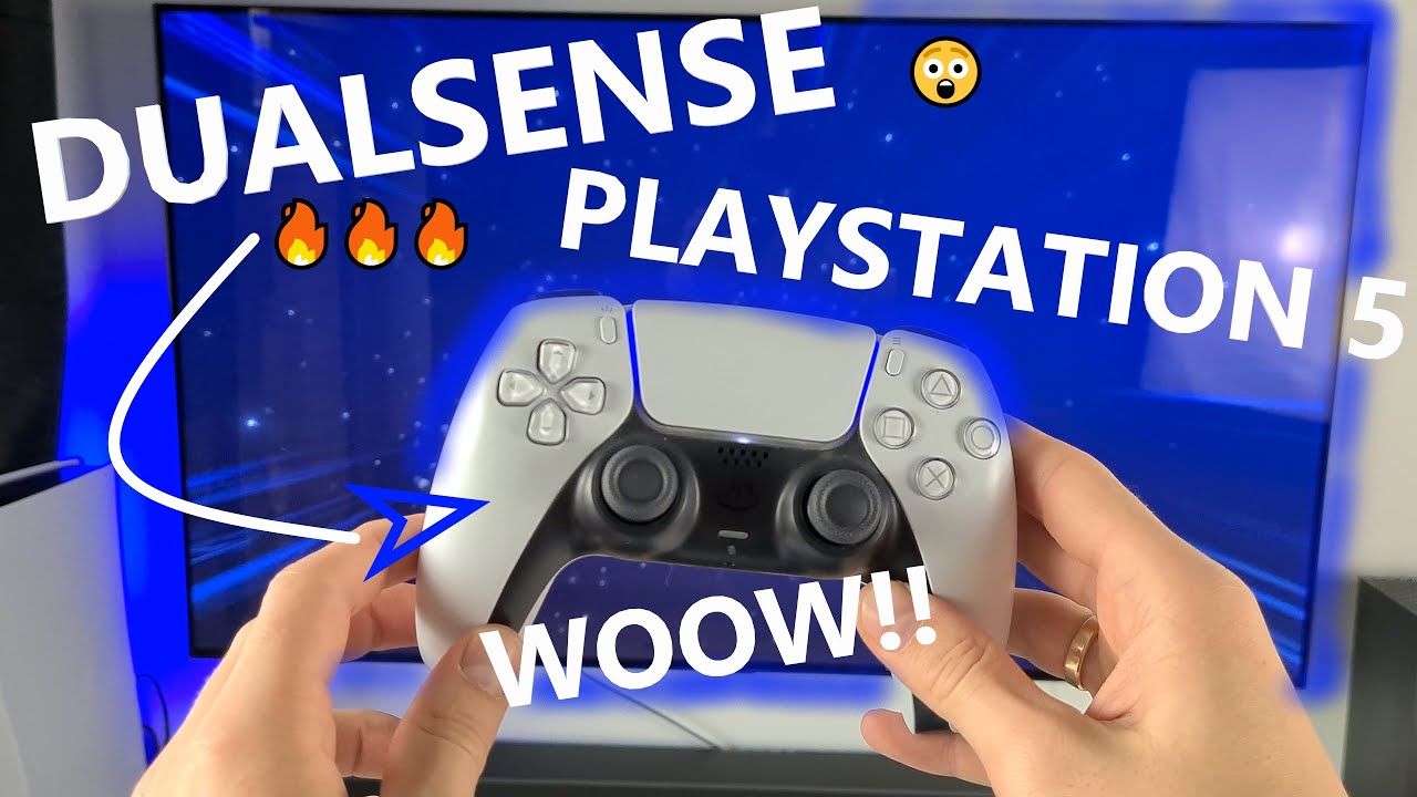 DUALSENSE PlayStation 5 - jak działa? NAJLEPSZY ?!