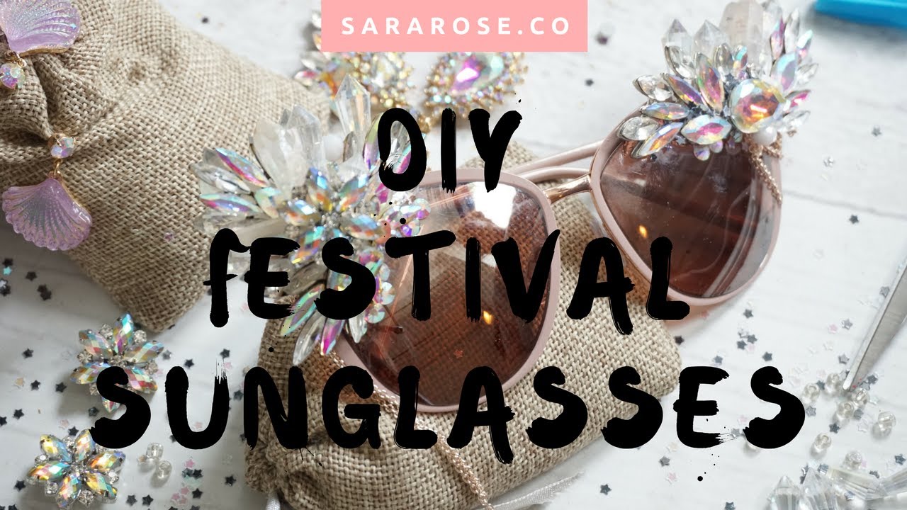 DIY Festival Sunglasses