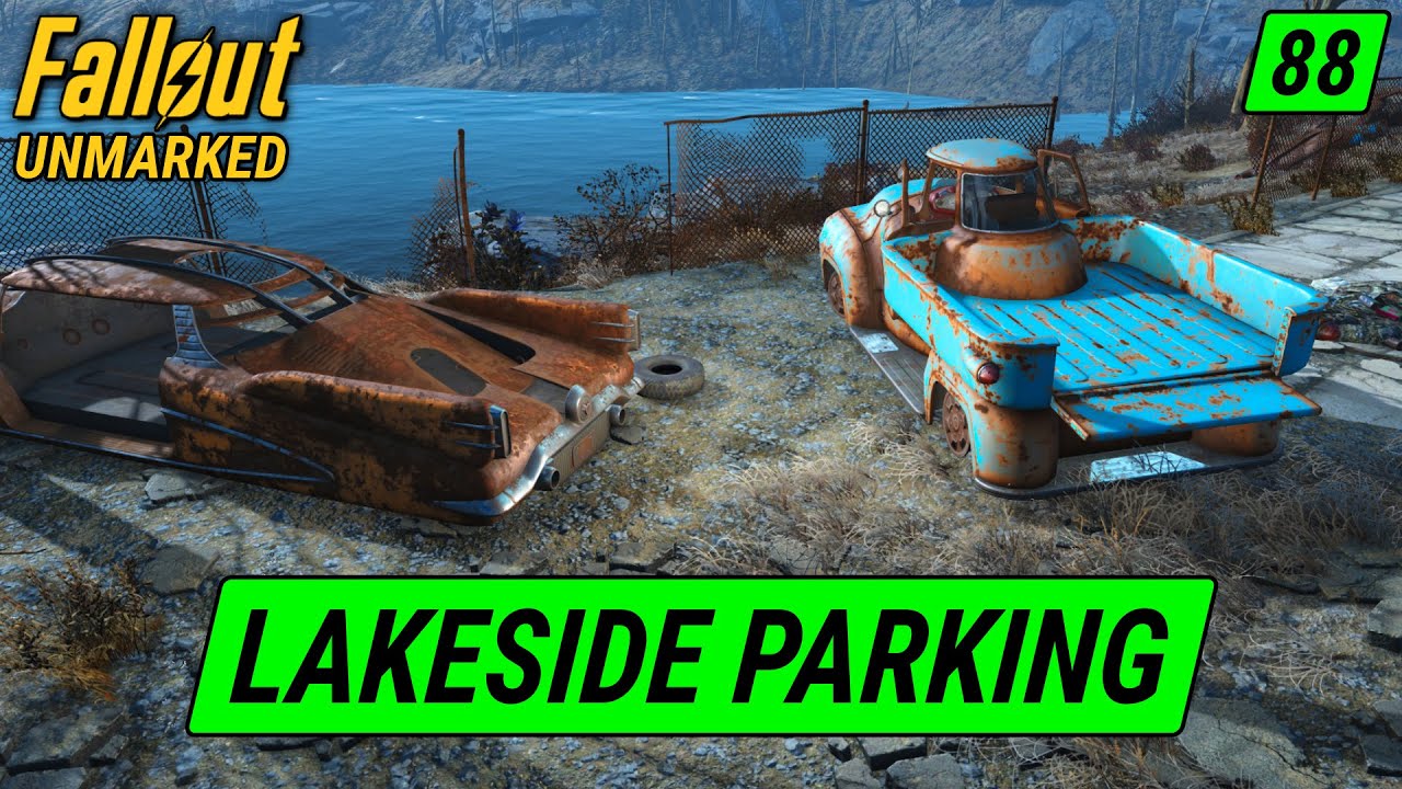 Walden Reservoir Parking | Fallout 4 Unmarked | Ep. 88
