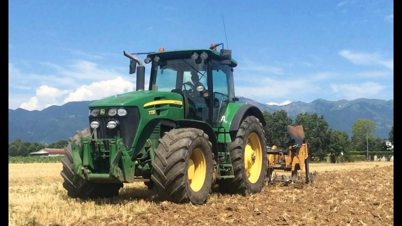 Ripuntatura 2014 John Deere 7730 + Alpego Super Craker KF-7