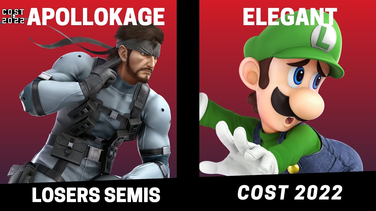 COST 2022 Losers Semis - Apollokage vs Elegant - SSBU Smash Ultimate Tournament