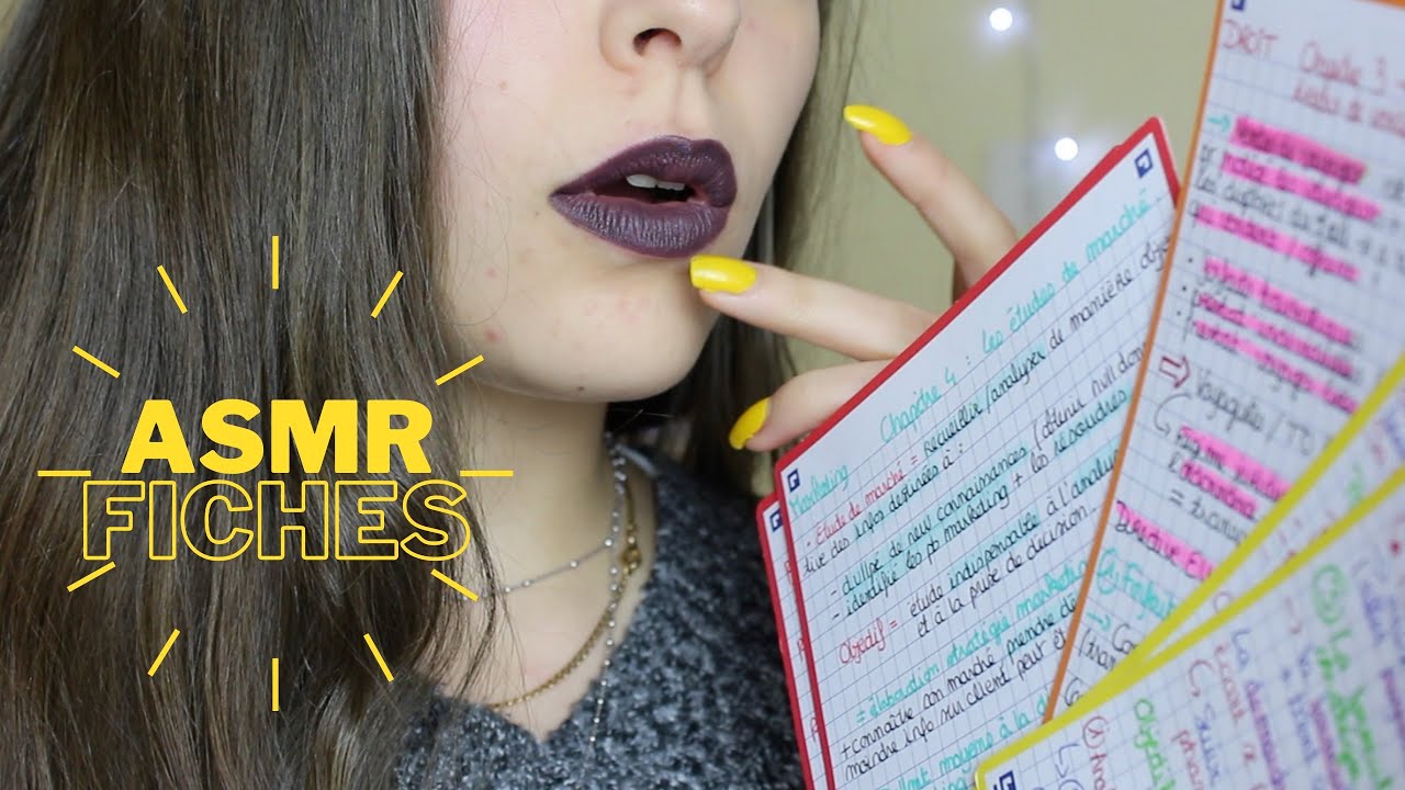 ASMR R&Eacute;VISION (m&eacute;thodes fiches)