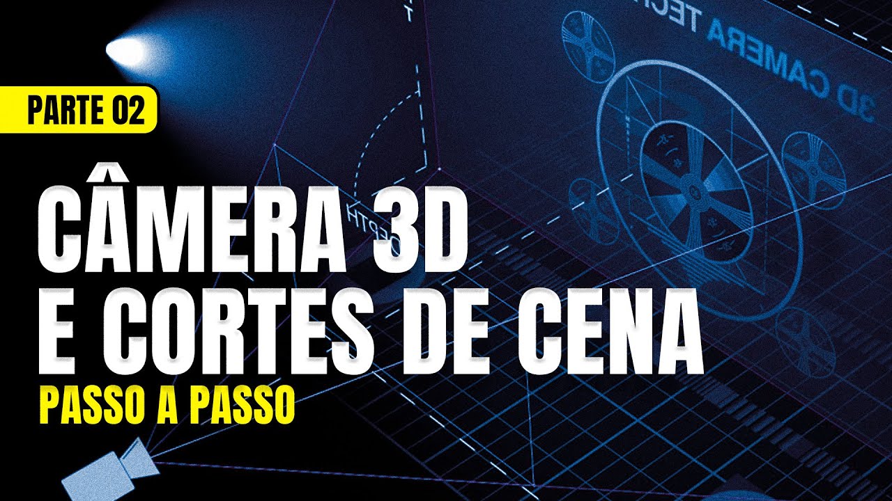 Como Fazer Cortes de Cena CAMERA 3D no After Effects para Motion Flyer - Ivo Rocha Designer