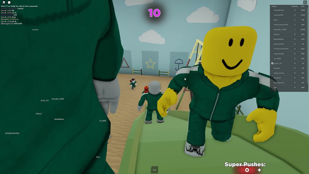 ROBLOX SQUID GAME 🤡 Zefa Gaming